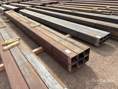 One Bundle 6 in x 6 in x 1/4 in Square Tubing