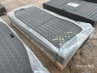 Quantity of (15) 2026 SDGRAND IRGPM Ground Protection Mats (Unused)