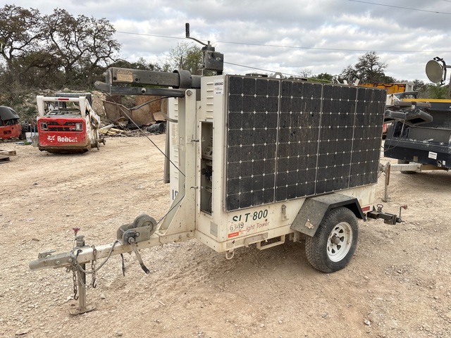 2013 Progress Solar Solutions SLT-800 Solar Light Tower (Inoperable)
