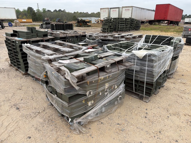 (1,199) Assorted Ammo Cans