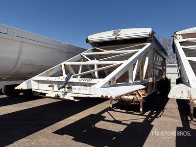 2008 Manac 10 ft T/A Belly Dump Trailer