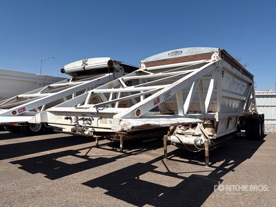 2008 Manac 40 ft T/A Belly Dump Trailer