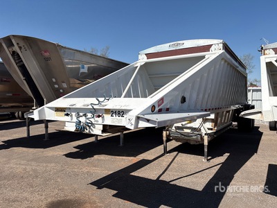 2018 CTS 40 ft T/A Belly Dump Trailer