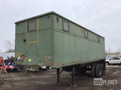 1968 Dorsey M129A2C T/A Van Trailer