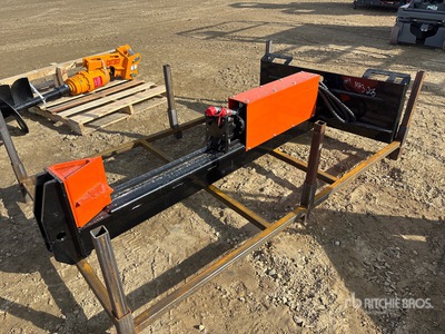 2026 GIYI GY-HLS82 25 in Skid Steer Wood Splitter (Unused)