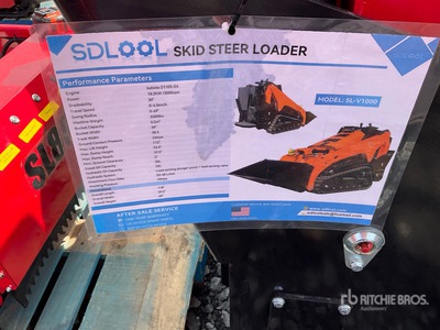 2026 SDLOOL SL-V1000 Mini Compact Track Loader (Unused)