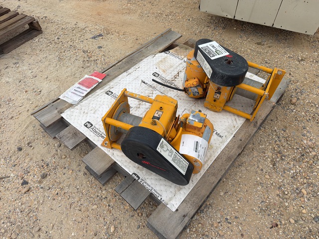 (2) Ingersoll-Rand EBT2000B20-5-4 Electric Winches