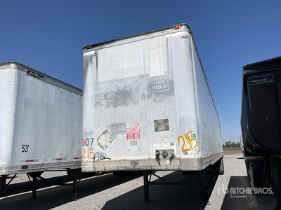 2000 Great Dane 53 ft x 102 in T/A Caja Seca / Remolque de furgoneta