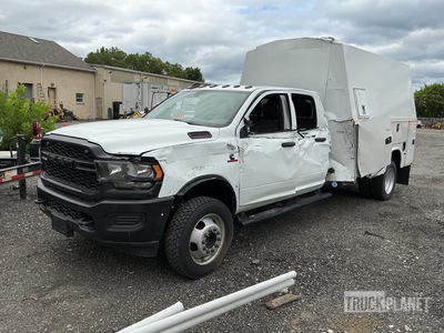 2023 Ram 5500 4x4 Crew Cab Utility Truck (Inoperable)