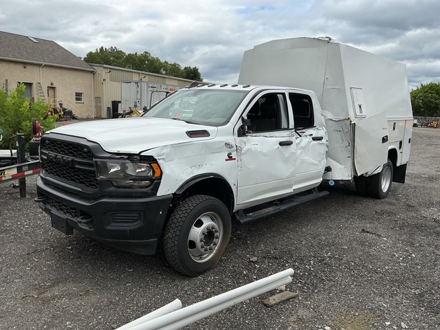 2023 Ram 5500 4x4 Crew Cab Utility Truck (Inoperable)