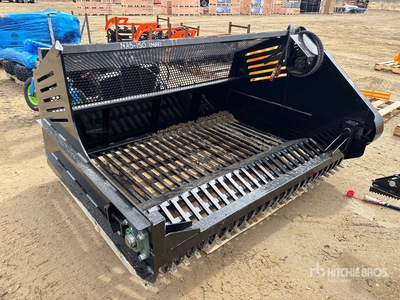 2026 GIYI GY-RP72 72 in Recogedor de Piedras para Minicargadora (Unused)