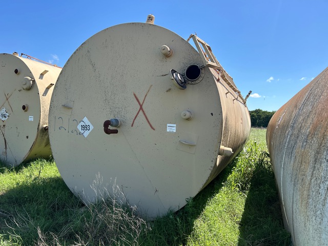 2015 Forum 12000 gal Skid Mounted Steel Diesel Fuel Tank
