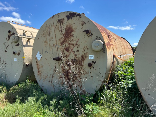 2007 CSP 12000 gal Skid Mounted Steel Diesel Fuel Tank 2007 CSP 12000 gal Skid Mounted Steel Diesel Fuel Tank