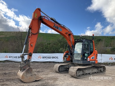 2018 Doosan DX140 LCR-5 Tracked Excavator