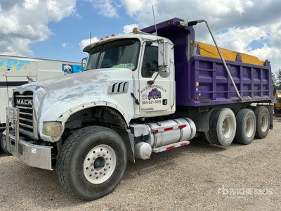 2011 Mack GU713 6x4 Tri/A Dump Truck (Inoperable)