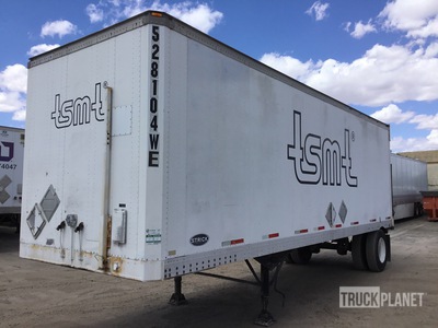 1985 Strick 28 ft x 96 in S/A Van Trailer