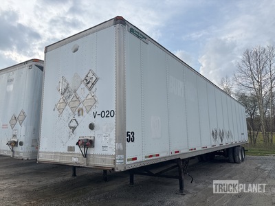 2012 Great Dane 53 ft x 102 in T/A Van Trailer