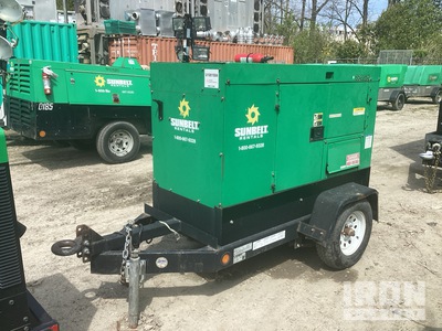 2015 Multiquip DCA-25SSIU4F 20 kW Mobile Generador