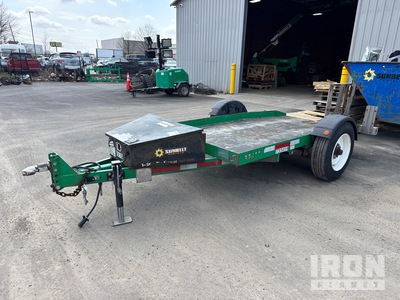 2016 Pratt EZ-1060 10 ft S/A Remolque de Carga en Tierra