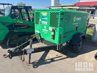 2017 Doosan P425/HP375WCU 375 cfm Mobile Air Compressor