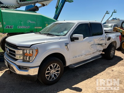 2022 Ford F-150 Lariat 4x4 Crew Cab Collision / Airbag deployment Pickup