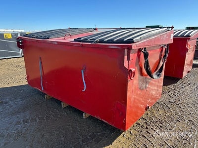 4 ft x 8 ft x 3 ft 2 in Garbage Bin