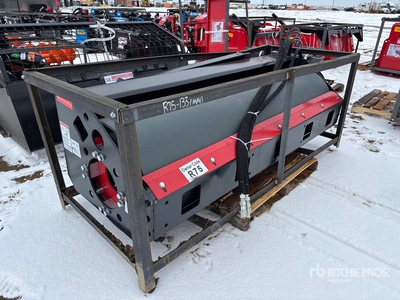 2026 Raytree RMVR76 76 in Skid Steer Vibratory Roller (Unused)