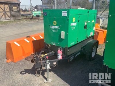2017 Multiquip Whisperwatt DCA-25SSIU4F 20 kW Mobile Generator Set