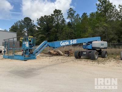 2018 Genie S85 4WD Diesel Telescopic Boom Lift