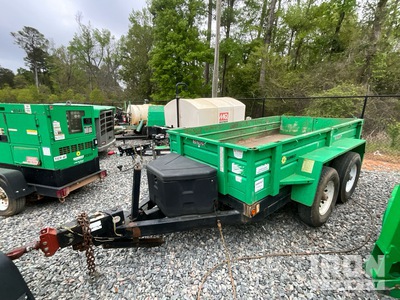 2015 (unverified) Best DB5X10HS 10 ft T/A Dump Utility Trailer