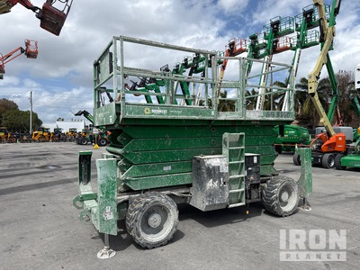 2016 Genie GS-5390 Diesel 4x4 Scissor Lift