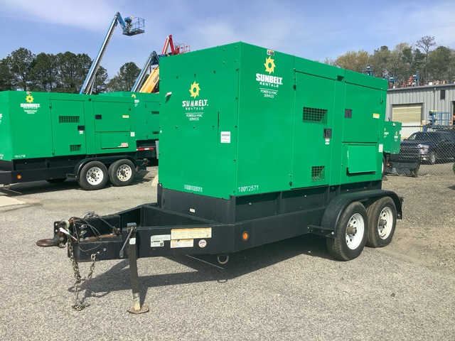 2018 Multiquip DCA-125SSIU4F 100 kW Mobile Generator Set (Inoperable)