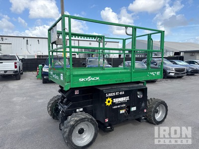 2017 Skyjack SJ6826 RT Diesel 4x4 Podnośnik nożycowy