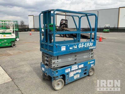 2014 Genie GS-1930 Electric Scissor Lift