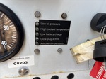 Control Station with Engine Oil Pressure