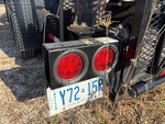 Trailer Chassis with Brake Lights Functional