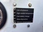 Control Station with Engine Oil Pressure