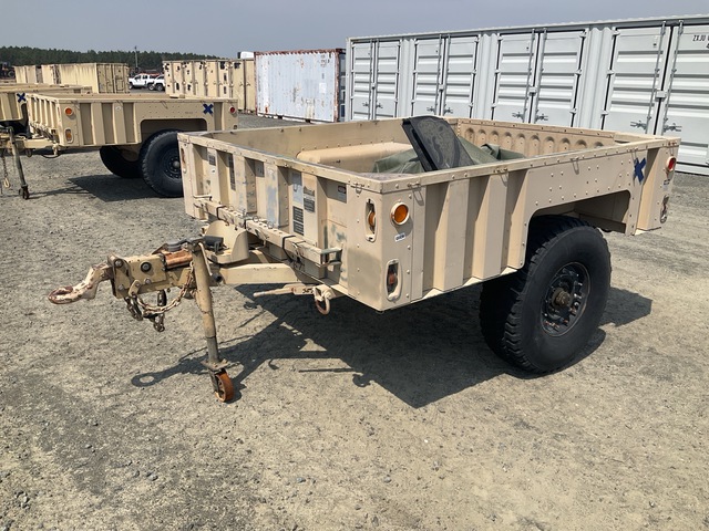 1998 US ARMY Tank Automotive Command M1102 Cargo Trailer 1998 US ARMY Tank Automotive Command M1102 Cargo Trailer