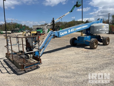2018 Genie S-45 4WD Telescopic Boom Lift