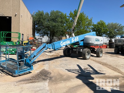 2018 Genie S-65 4WD Diesel رافعة تليسكوبية بذراع تطويل