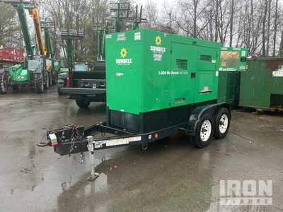 2016 Multiquip DCA-70SSIU4F 70 kVA Mobile Generator Set