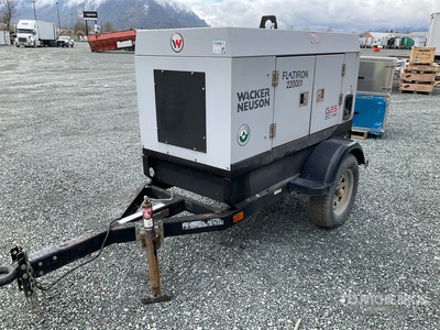 2020 Wacker Neuson G25 19.5 kW Mobile Generator Set