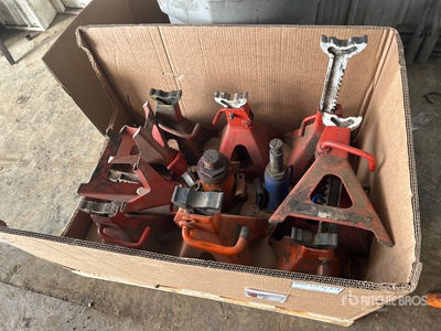 Quantity of (10) Jack Stands Varios, tienda, almacen, consumidor