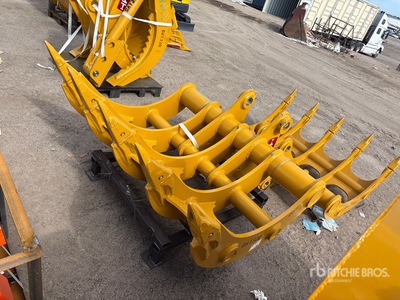 2026 HW RAKE32065 65 in Excavator Rake - Fits Cat 320 (Unused)