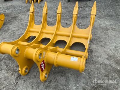 2026 HW RAKE32065 65 in Excavator Rake - Fits Cat 320 (Unused)