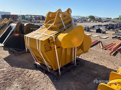 2026 HW BKT32034CRUSH 34 in 0.9 m3 エクスカベーター クラッシャー バケット - Fits Cat 320 (Unused)