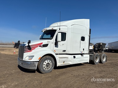 2018 Peterbilt 6x4 T/A Sleeper Truck Tractor