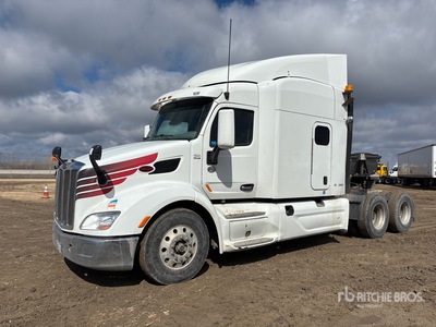2018 Peterbilt 6x4 T/A Sleeper Truck Tractor