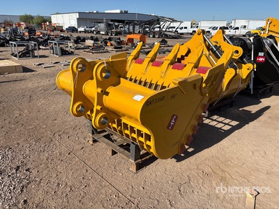 2026 HW BKT336D66SKEL 66 in 1.55 m3 Skeleton エクスカベーター用バケット - Fits Cat 336D (Unused)