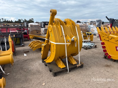 2026 HW GRAPPLE32040 40 in Manual Excavator Grapple - Fits Cat 320 (Unused)